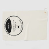 Aangepaste Bruidsjonker Golfhanddoek (Horizontaal)
