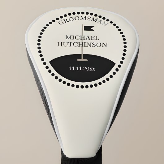 Aangepaste Bruidsjonker Golfheadcover