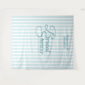 Aangepaste Bruidsmeisjesfeest Banner - Elegante De Wandkleed (Voorkant (horizontaal))