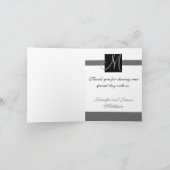 Aangepaste bruiloft Bedankt Fotokaarten Bericht gr (Binnen)