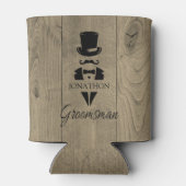 Aangepaste bruiloft blikjeskoeler (Achterkant)