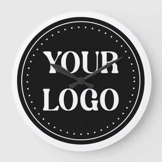 Aangepaste bruiloft, Elegant, Jubileum geschenken Grote Klok (Voorkant)