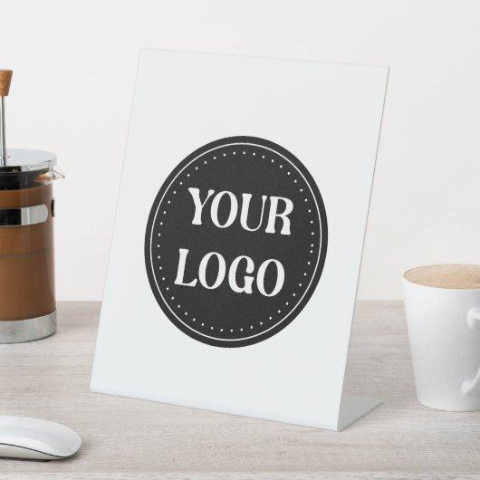 Aangepaste bruiloft, Elegant, Jubileum geschenken Reclamebord Met Voetstuk (Insitu)