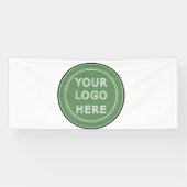 Aangepaste bruiloft, Elegant, Jubileum geschenken Spandoek (Horizontaal)