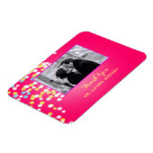 Aangepaste bruiloft Favor Bedankt Foto Magnet Magneet (Linkerzijde)