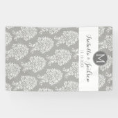 Aangepaste bruiloft foto-achtergrondvideo Groom Mo Spandoek (Horizontaal)