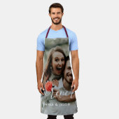 Aangepaste bruiloft foto Apron Schort (Gedragen)
