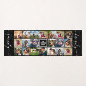 Aangepaste bruiloft foto Collage Yoga Mat (Voorkant (horizontaal))
