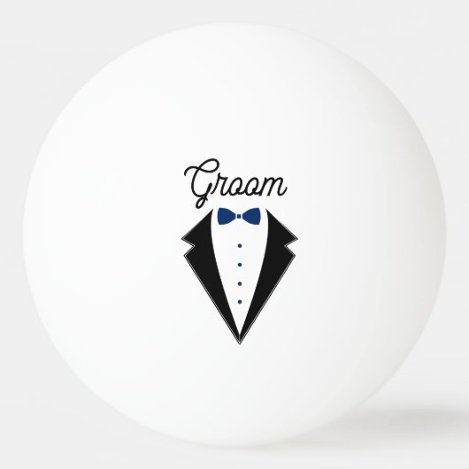 Aangepaste bruiloft gunst paar naam datum bruidego pingpongballen (Voorkant)