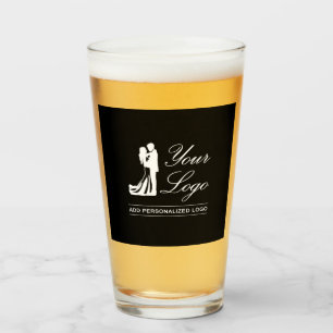 Aangepaste bruiloft idee gepersonaliseerde foto on glas