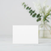 Aangepaste bruiloft invoegen & behuizing Kaarten | (Staand voorkant)