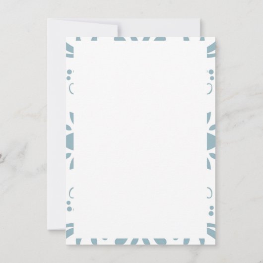 Aangepaste bruiloft kaart (Achterkant)