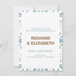 Aangepaste bruiloft kaart