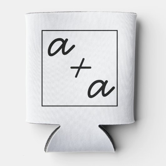 Aangepaste bruiloft Koelboxxen, gepersonaliseerd m Blikjeskoeler (Voorkant)