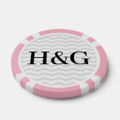 Aangepaste bruiloft partij poker chips voor 1 grat (Enkel)