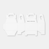 Aangepaste bruiloft Retraite Bedankdoosjes (Uitgevouwen)