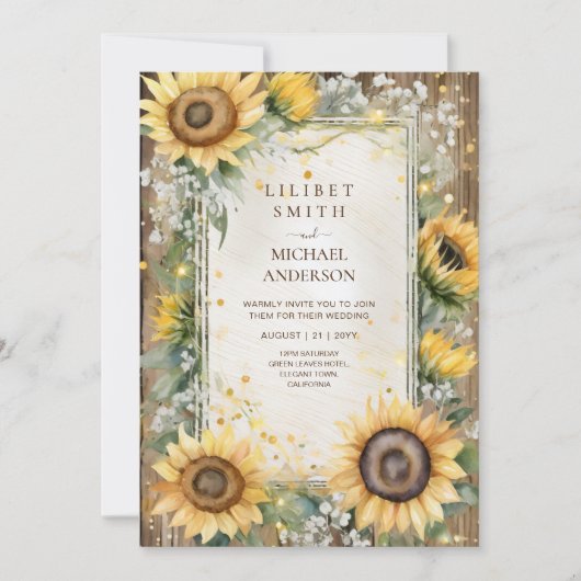 Aangepaste bruiloft Verjaardag Baby shower Pensioe Kaart (Voorkant)