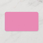 Aangepaste bruiloft website rood roze QR code deta Informatiekaartje (Achterkant)
