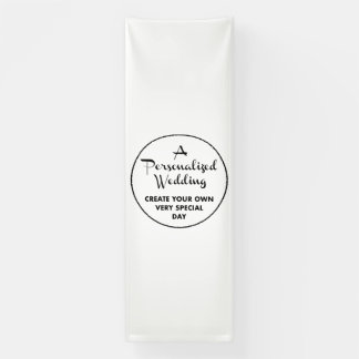 Aangepaste bruiloft Welkom Teken 12 'x 4' Vinyl Ba Spandoek