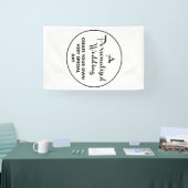 Aangepaste bruiloft welkom teken 4 'x 2.5' Vinyl B Spandoek (Beurs)