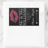 aangepaste bruiloft wijn fles label tafel centrum  (Tas)