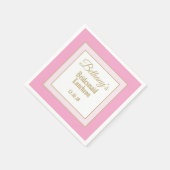 Aangepaste bruinmaïde maffia-luiers servet (Hoek)