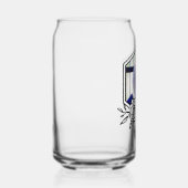 Aangepaste Budgie Gepersonaliseerde Pet Foto & Naa Blikvorm Glas (Rechts)