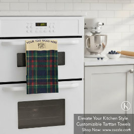 Aangepaste Buffalo Plaid Keuken Schotse stijl Theedoek