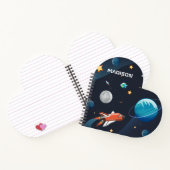 Aangepaste buitenruimtescheidingsas notitieboek (Binnen)