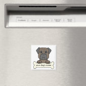 Aangepaste Bullmastiff Magneet (Insitu (Vaatwasser))