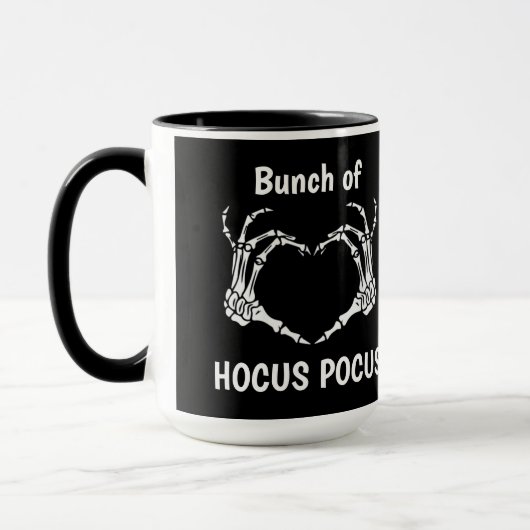 Aangepaste BUNCH VAN HOCUS POCUS Skeleton Hands He Mok (Links)