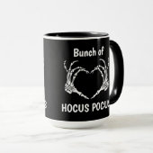 Aangepaste BUNCH VAN HOCUS POCUS Skeleton Hands He Mok (Voorkant rechts)