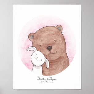 Aangepaste bundel en Beer Poster - Speciaal artike