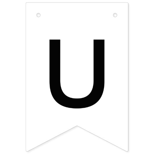 Aangepaste Bunting Banner - Swallowtail (Derde vlag)