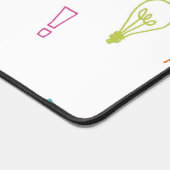 Aangepaste bureaumat (Hoek)