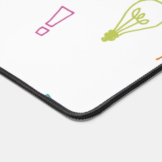 Aangepaste bureaumat (Hoek)