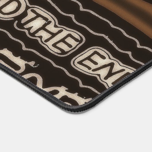 Aangepaste bureaumat (Hoek)