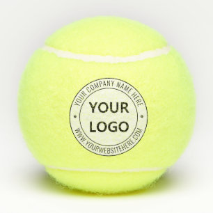 Aangepaste Business en Tekst Logo Bedrijf Tennisba Tennisballen