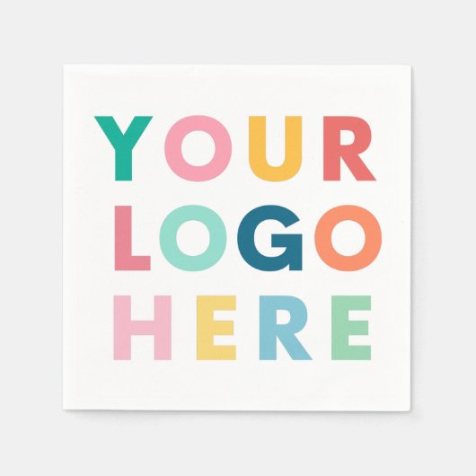 Aangepaste Business Logo Company Party Event Suppl Servet (Voorkant)