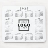 Aangepaste Business Logo Corporate 2025 Agenda Muismat (Voorkant)