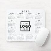 Aangepaste Business Logo Corporate 2026-agenda Muismat (Met muis)