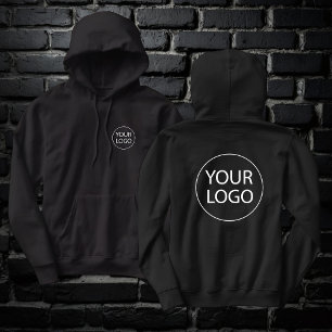 Aangepaste Business Logo Medewerker Personeel   vo Hoodie
