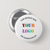 Aangepaste Business Logo Naam Promotionele Button (Voorkant /achterkant)