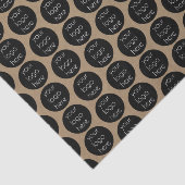 Aangepaste Business Logo Packaging Kraft Tissuepapier (Detail)