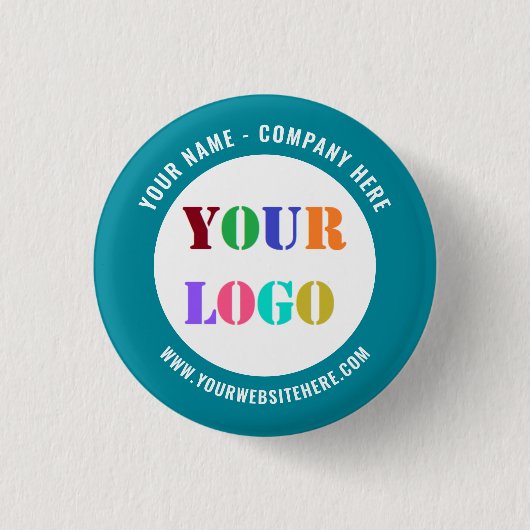 Aangepaste Business Logo Promotionele Button Sjabl (Voorkant)