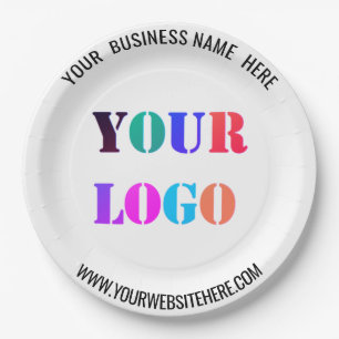 Aangepaste Business Logo Tekst Promotie Papieren B Bordje