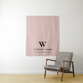 Aangepaste Business Table Runner Banner Modern Pin Wandkleed (In situ)