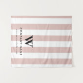 Aangepaste Business Table Runner Banner Modern Pin Wandkleed (Voorkant (horizontaal))