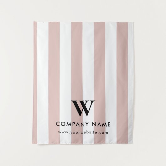 Aangepaste Business Table Runner Banner Modern Pin Wandkleed (Voorkant)