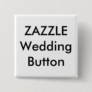 Aangepaste Button 2-inch bruiloft